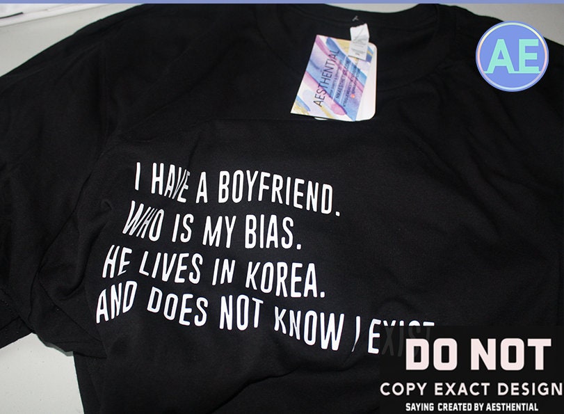 Kpop Shirt My Bias Kpop Shirt Kpop Merch Nct Shirt Etsy