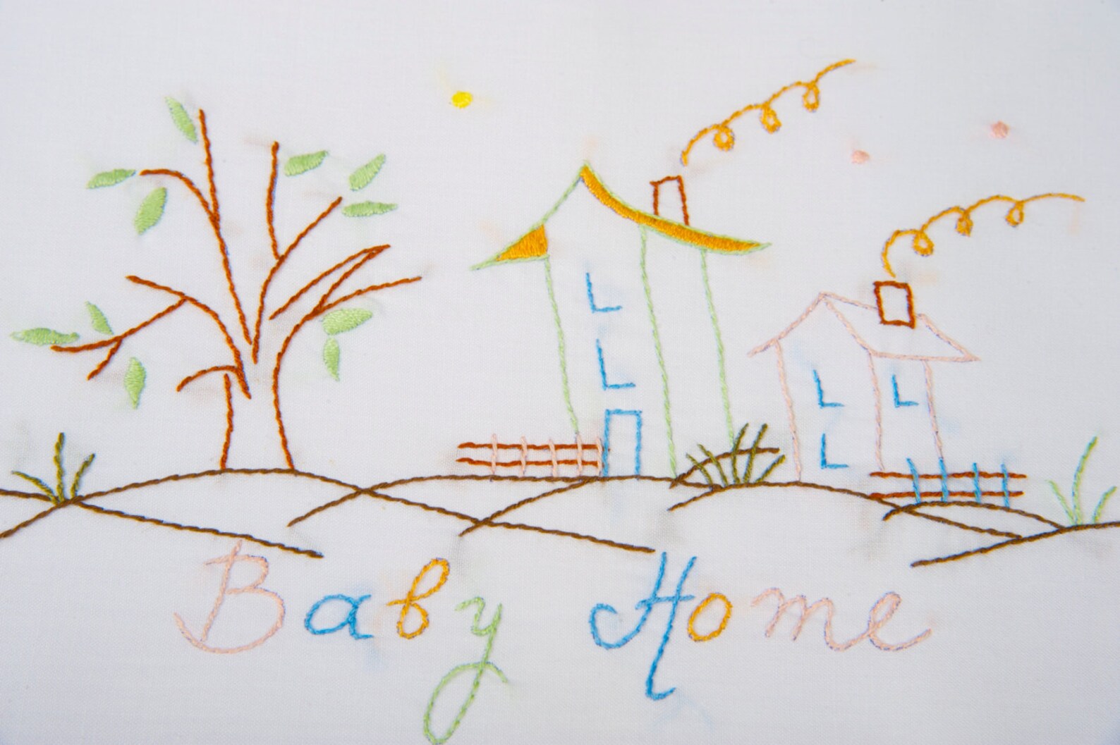 Hand Embroidered Baby Bedding Newborn Gift Baby Shower Etsy