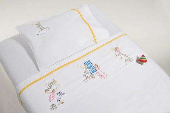 Peter pan top baby bedding