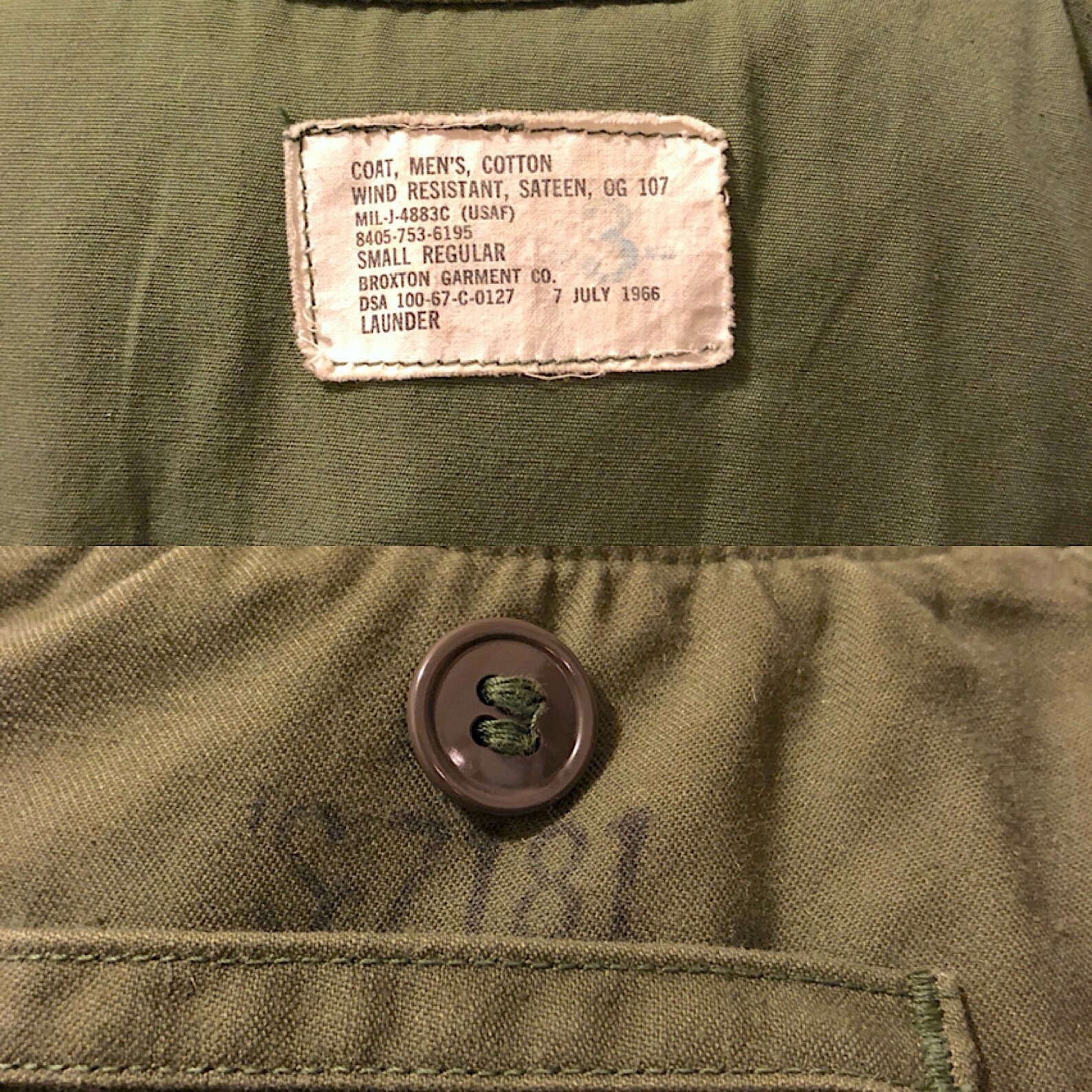 Vintage 1960s US Air Force Field Jacket With Hood MIL-J-4883C - Etsy