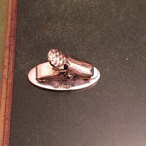 Pince à Cravate Vintage Homme En Or - Prête à Graver Monogramme - Occasion Excellent état