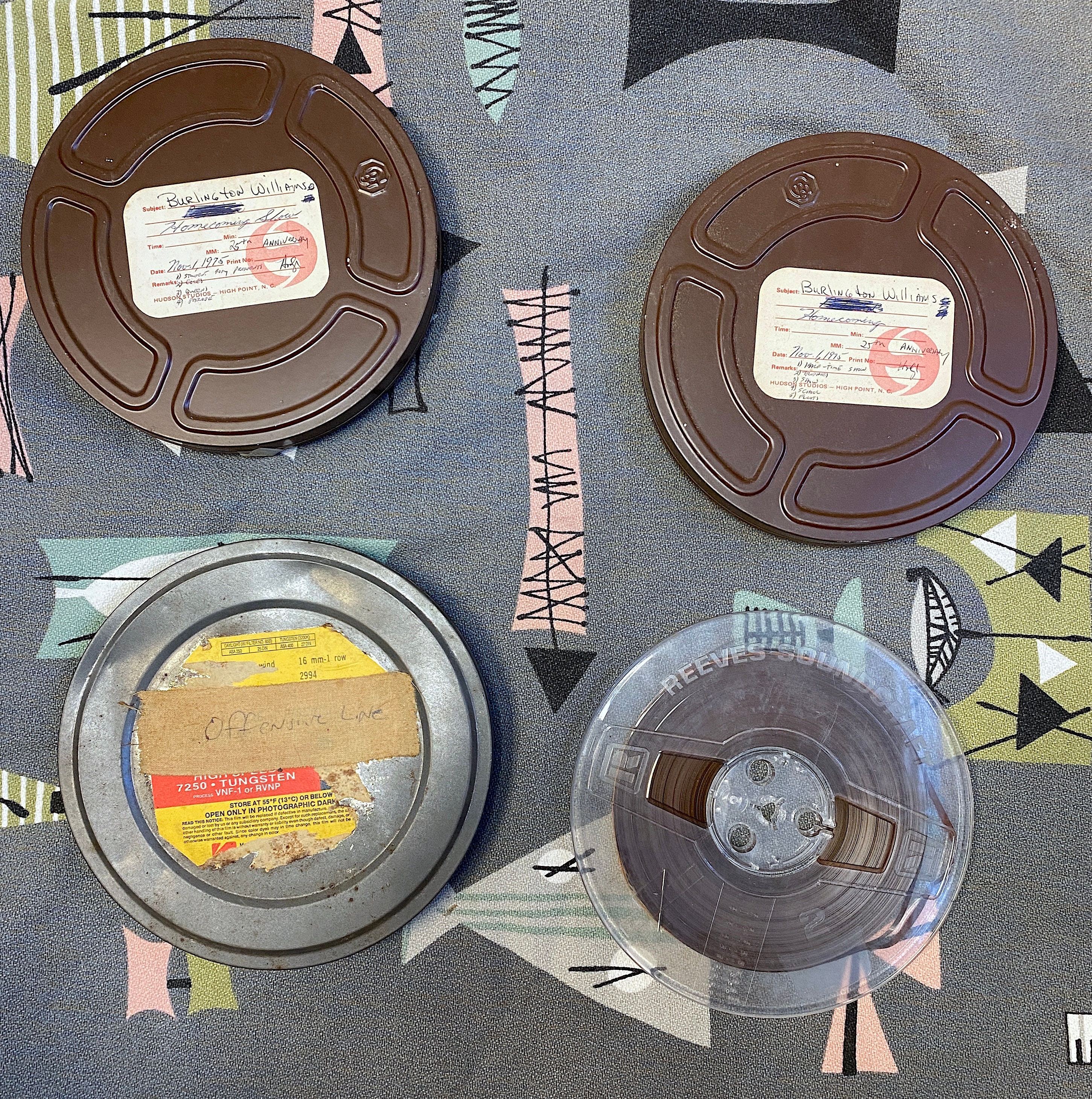 Canister Film Reels 