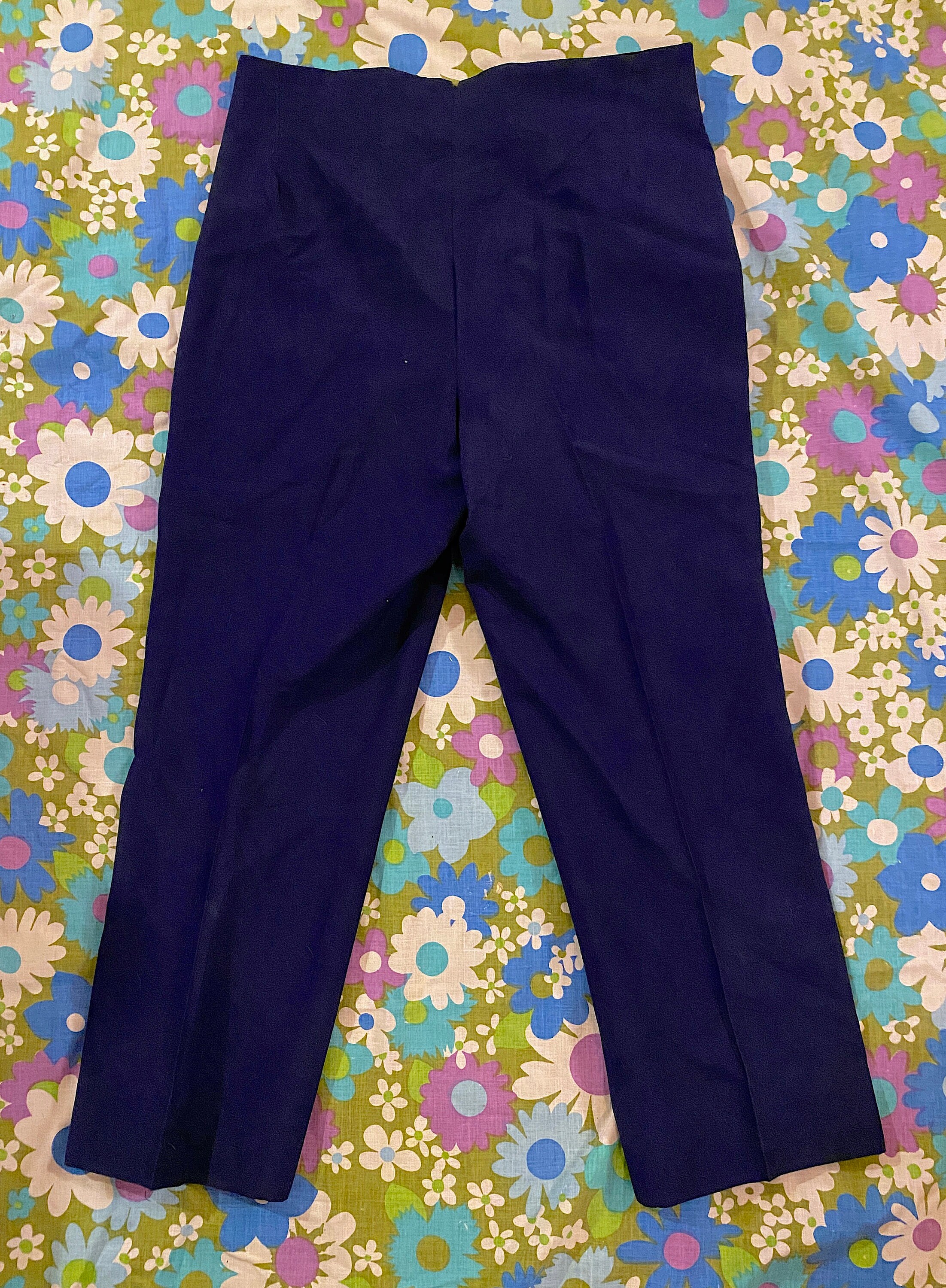 Vintage 1970s 1980s Marching Band Pants Trousers High Waist Etsy