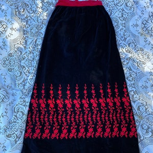 [RIBBONBIT] / ☆ Velvet Long Skirt Unbranded Velvet Skirts for Women for sale | eBay