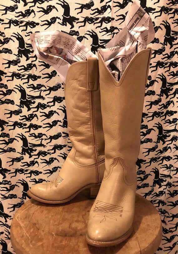 Vintage 1970s DURANGO Boots COWBOY Boots Womens Le