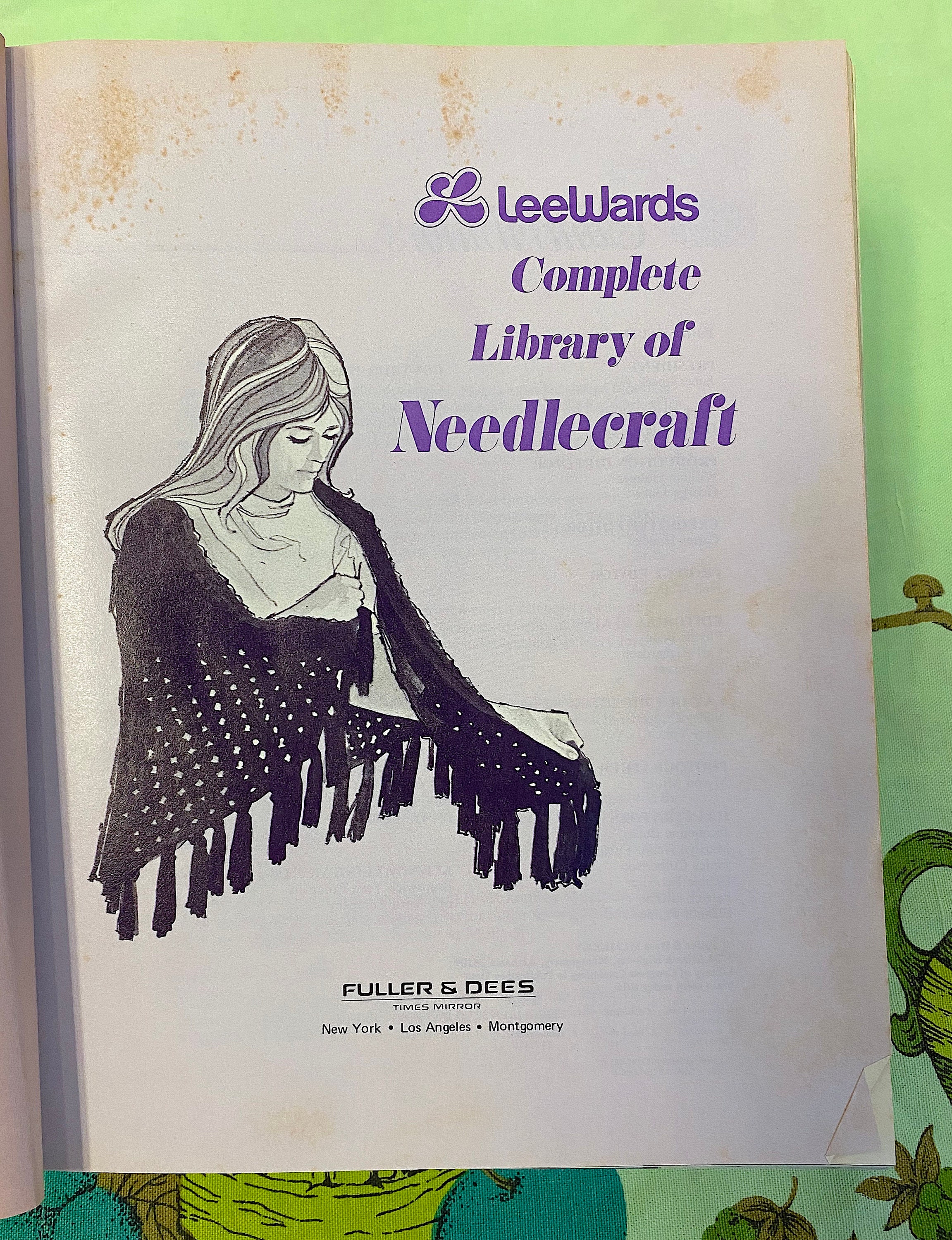 Vintage 1975 Leewards Complete Library of Needlecraft Etsy