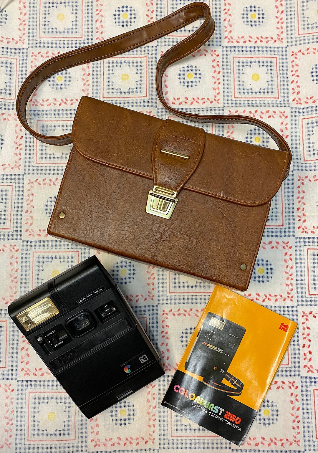 Vintage 1979-1982 Kodak Colorburst 250 Instant Camera With Original ...