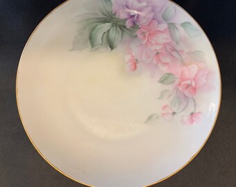 Set 6 Antique KPM HandPainted Signed 6” Porcelain Floral Plates ~1906-1924 EUC