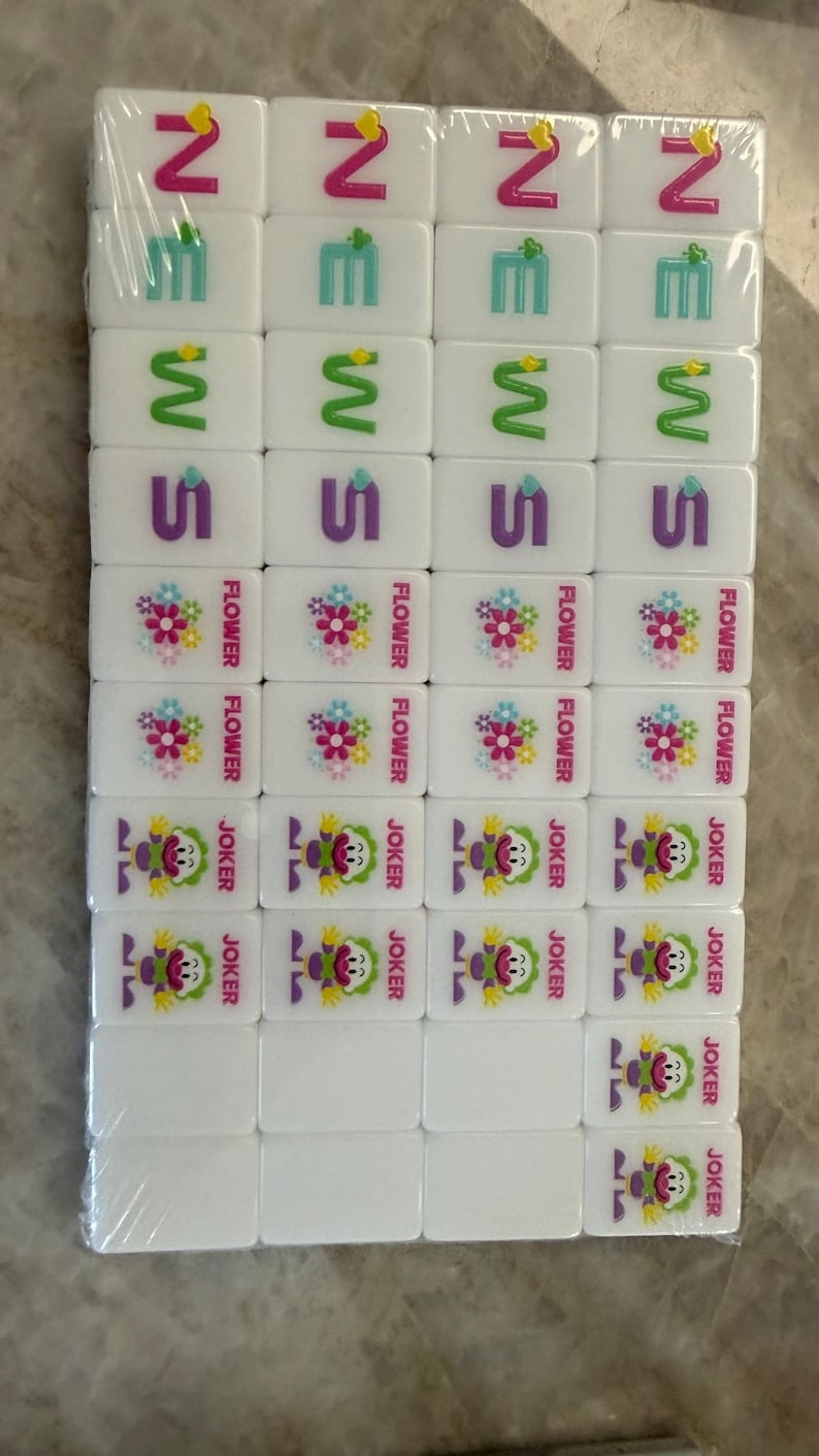 Mahjong Fliesen Sets - ""DER VEREIN"" Bild 2