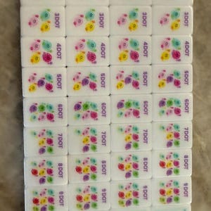 Mahjong Fliesen Sets - ""DER VEREIN"" Bild 3
