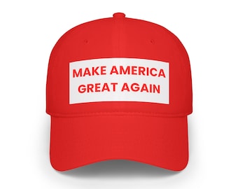 Boné de beisebol MAGA Low Profile