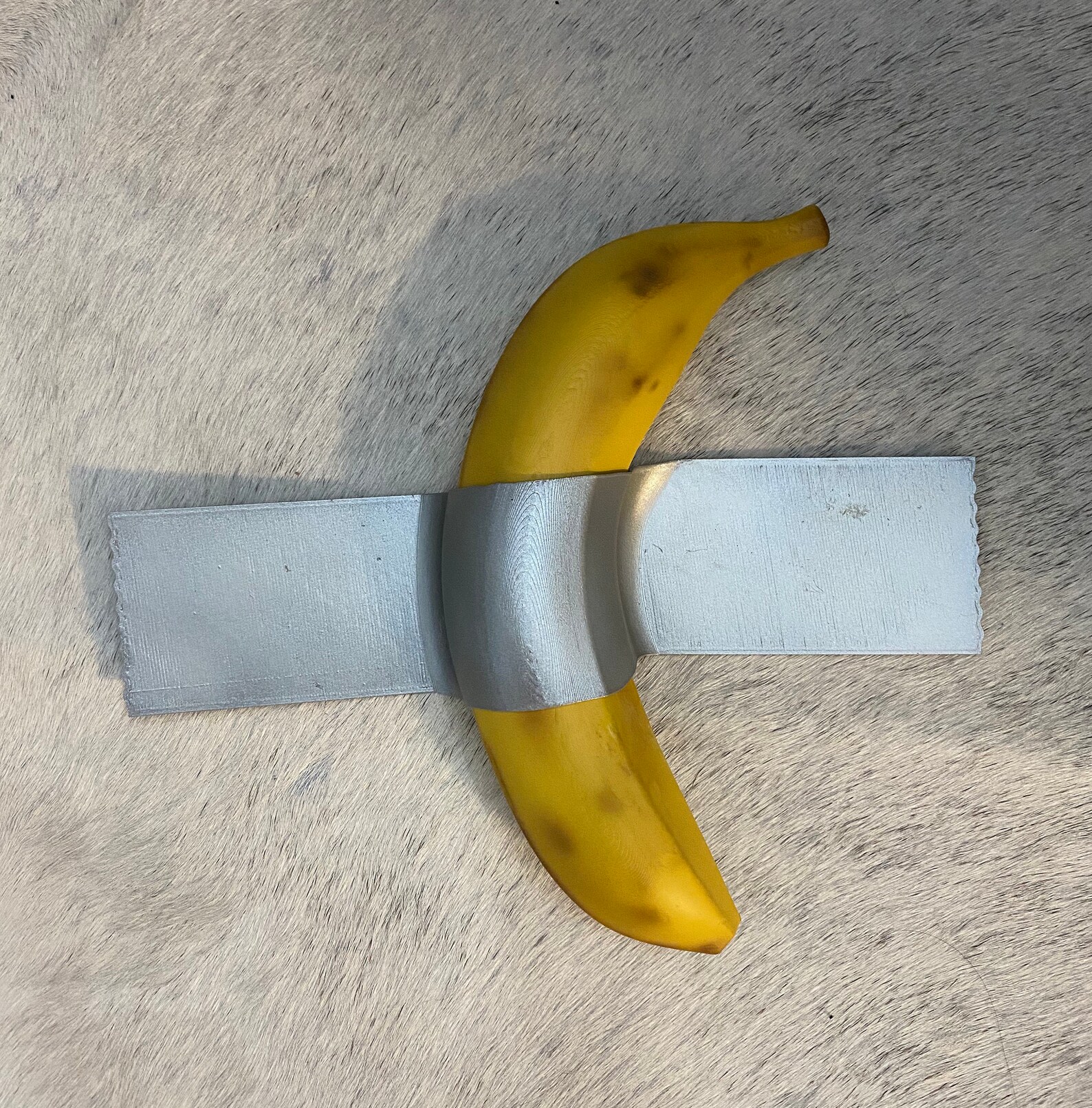3D Printed Duct Tape Banana Art Etsy
