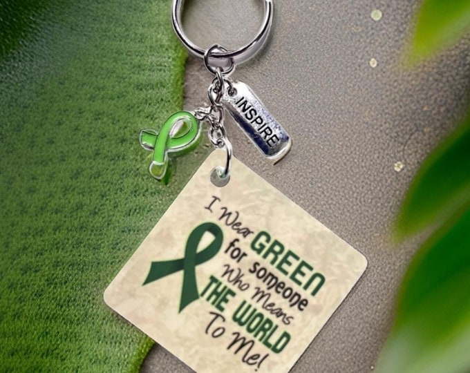 Transplant Survivor Keychain: Organ Donor Gift