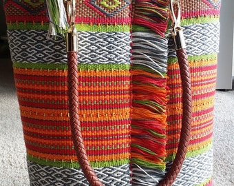 Tutorial for a handwoven bag