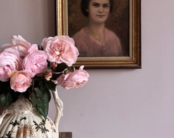 NUEVO PRECIO - Pintura al óleo de una dama