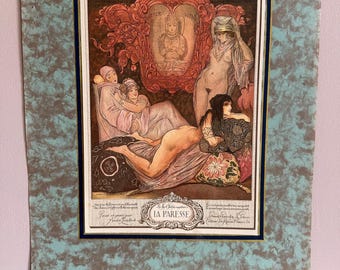 NUEVO PRECIO - Los siete pecados capitales de Andre Lambert Grabados 1918