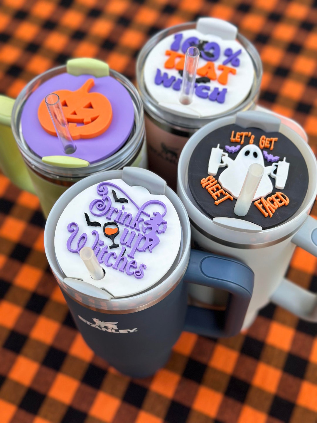 Halloween Stanley Cup Accessory Stanley Cup Plate Stanley Etsy