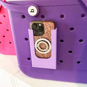 Soporte para teléfono: Compatible con Popsockets y soportes de anillo. Compatible con Bogg.