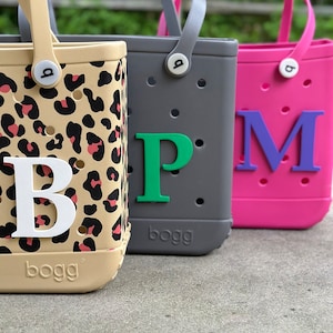 Monogram Bag Charm | Bogg Initial Charm | Bogg Letter | Bogg Bag Charm | Custom Bogg Bag Charm | Bogg Bag Accessories