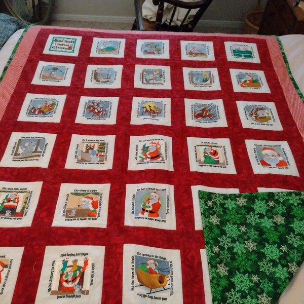 Twas the Night Before Christmas Quilt - Etsy