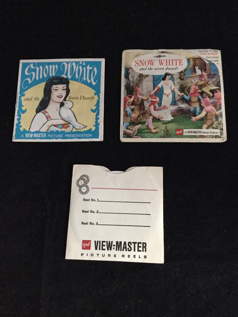 A ViewMaster Picture Presentation Walt Disney Presents Sleeping Beauty with 3 Reels 1959