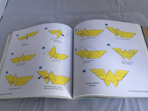 Dc Superhelden Origami 46 Falten Projekte Für Batman Superman Frage Mich Frau Und Vieles Mehr John Montroll