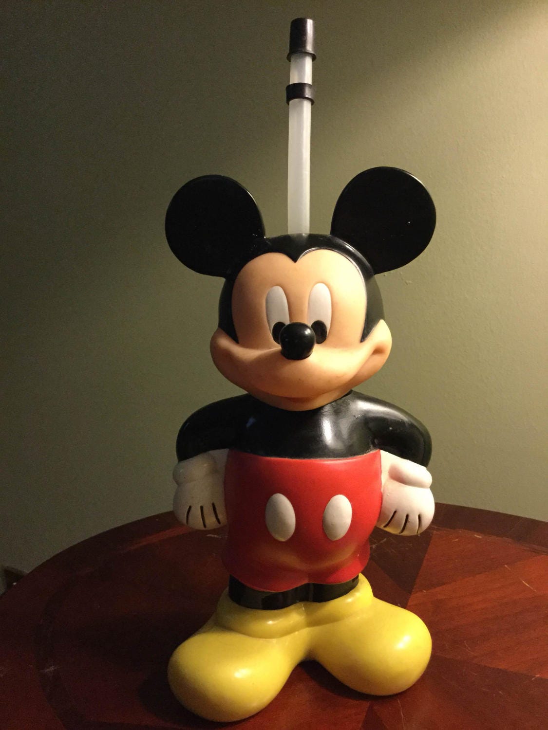cement mickey mouse statue