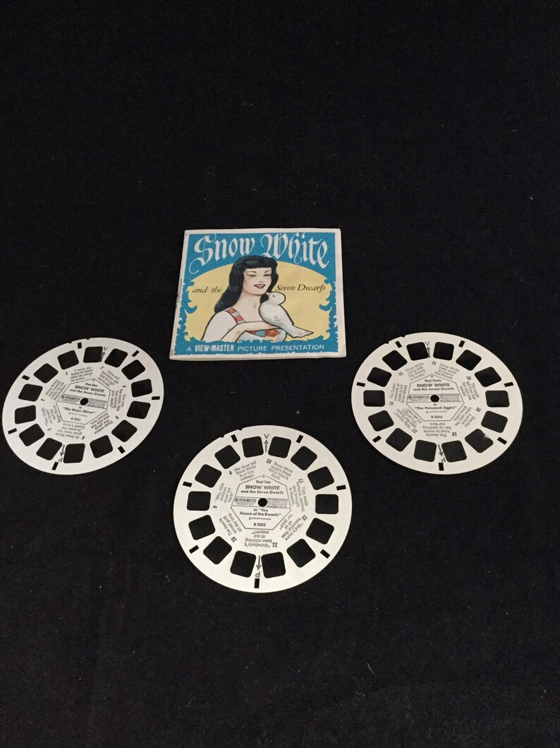 A ViewMaster Picture Presentation Walt Disney Presents Sleeping Beauty with 3 Reels 1959