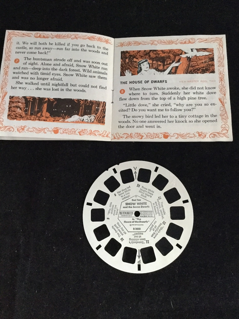 A ViewMaster Picture Presentation Walt Disney Presents Sleeping Beauty with 3 Reels 1959