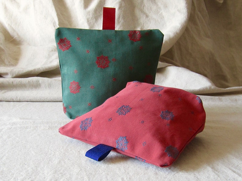 Embroidered fabric door stop colorful doorstops housewarming Etsy