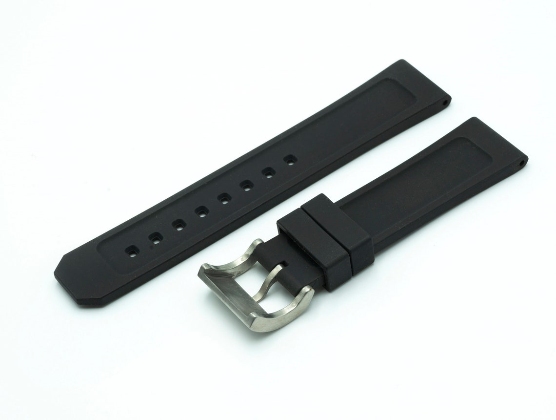 20mm High Quality Rubber Watch Strap Band For Burberry Sport Etsy