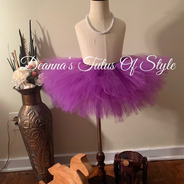 Purple Tutu, Birthday Tutu, Photo Prop Tutu, Halloween Tutu, Costume Tutu, Purple Tutu, Girls Tutu, Baby Tutu, Halloween Tutu