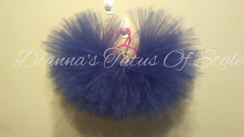 Infant Toddler Tutu 4 Layer Tutu Photo Prop Tutu Size 0-3T Tutu No Sew Tutu Baby Girl Navy Blue Smash Cake Tutu Birthday Tutu