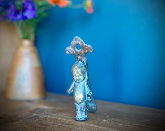 Antique Metal Door Knocker - Kewpie Doll