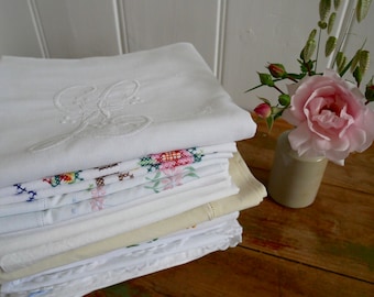 Vintage pillow cases | Etsy Vintage pillow cases, a pair with