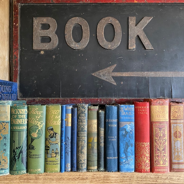 Edwardian Books Etsy