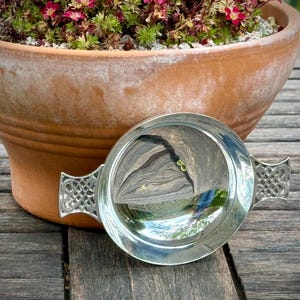 Scottish Sterling Silver Dish