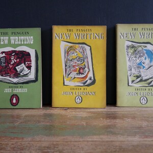 The Penguin New Writing Books Herausgegeben von John Lehman 1940er Jahre