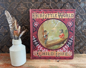 Nosso Pequeno Mundo da Vida Infantil - Frederick Warne & Co C.1880