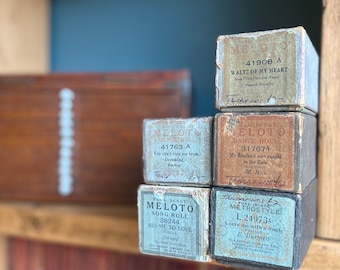 Antique Pianola Rolls - Selection Available