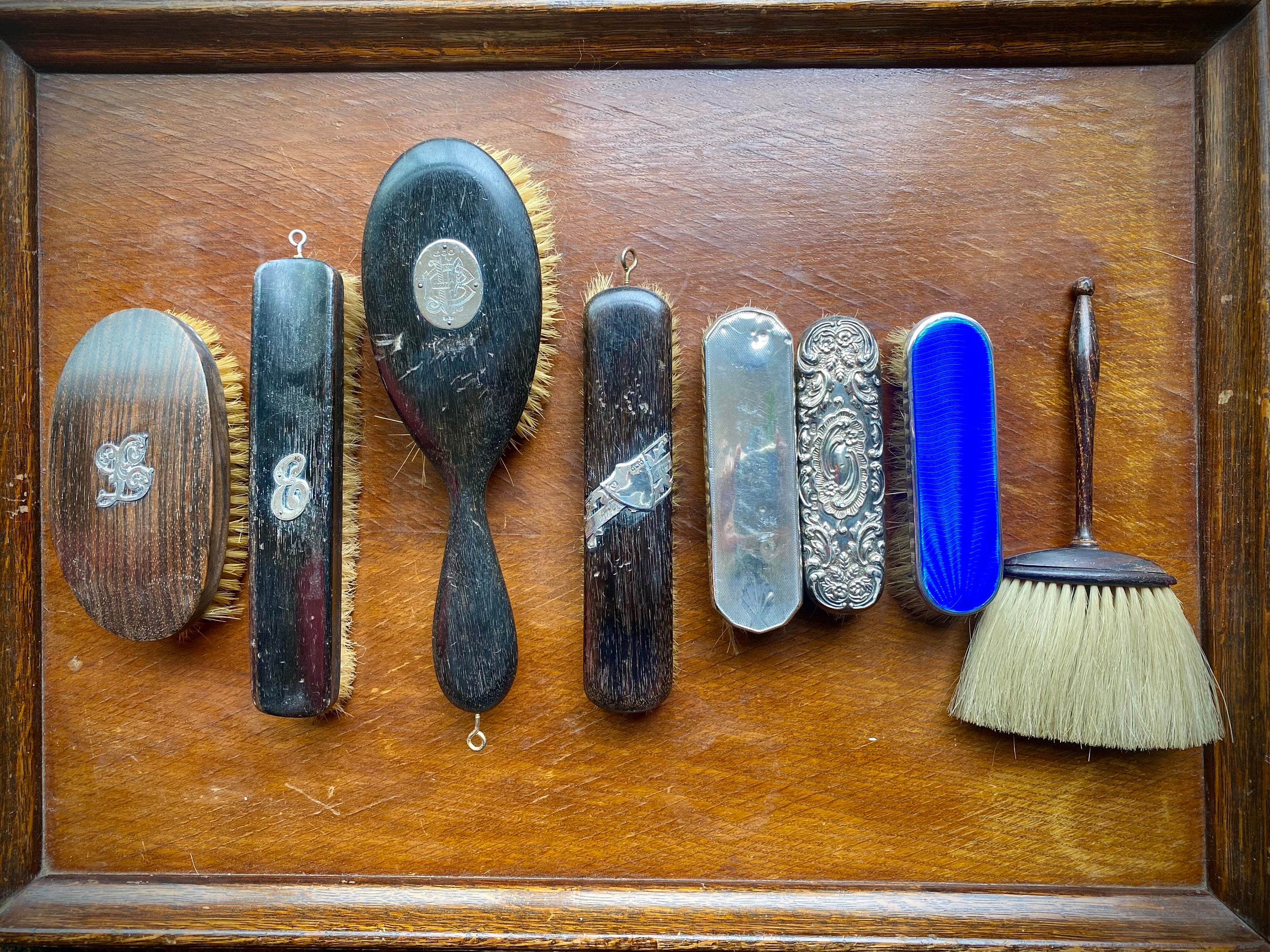 Silver backed brush - Etsy 日本