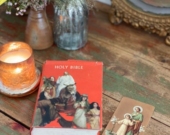 Vintage Bible Old and new testaments - Thomas Nelson & Sons 1963