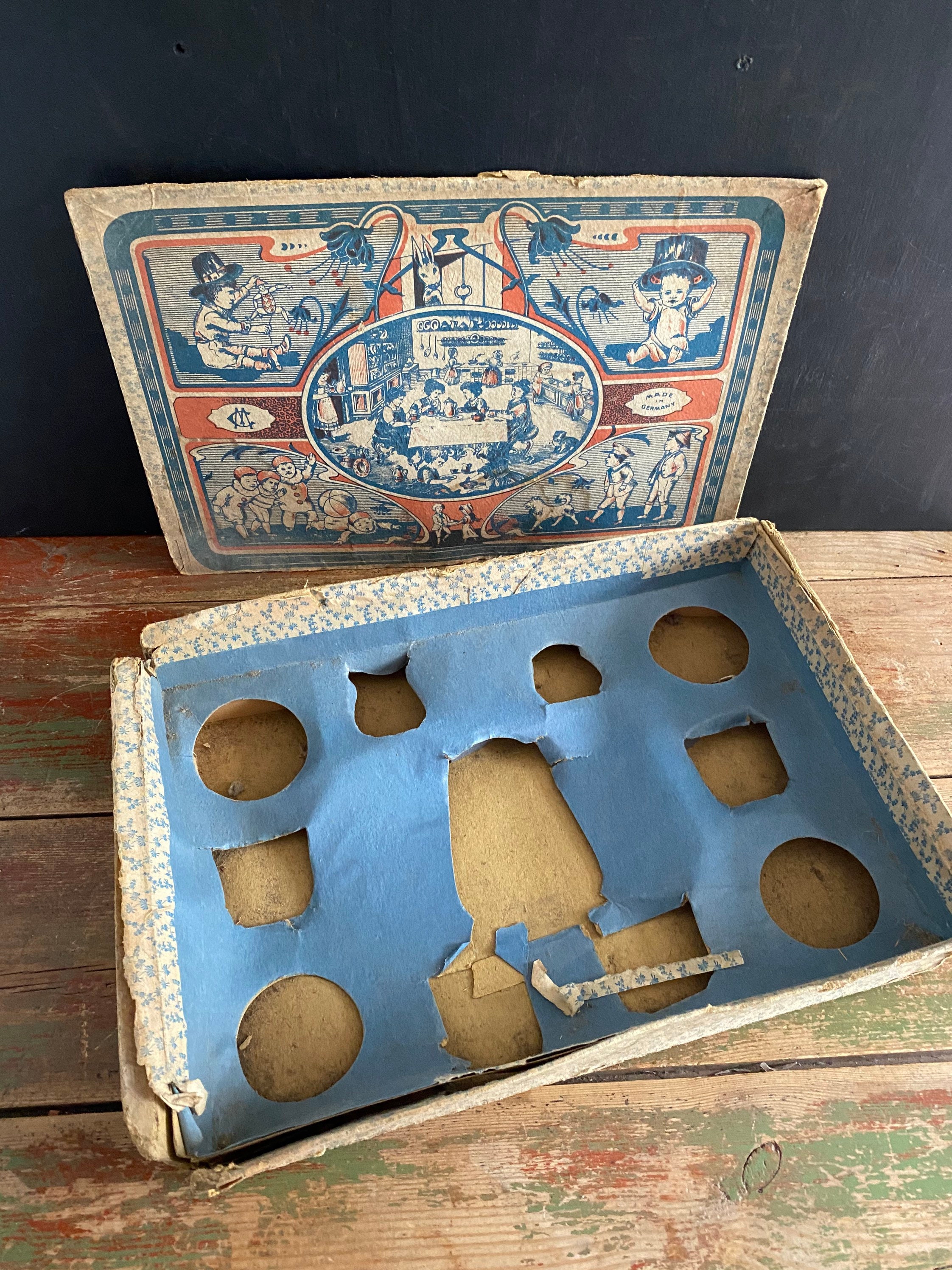 Vintage Tea set in Original Box Etsy