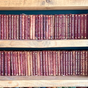 Shakespeare Books published by J M Dent & Sons Ltd - The Temple Shakespeare - Leather Bound