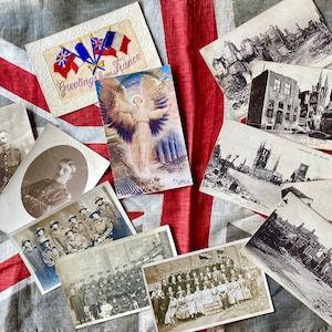 Collection of 13 Post Cards - WW1