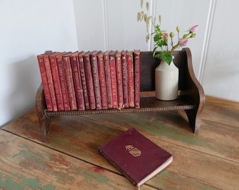 Libros de Shakespeare publicados por J M Dent & Sons Ltd - The Temple Shakespeare - Encuadernado en cuero