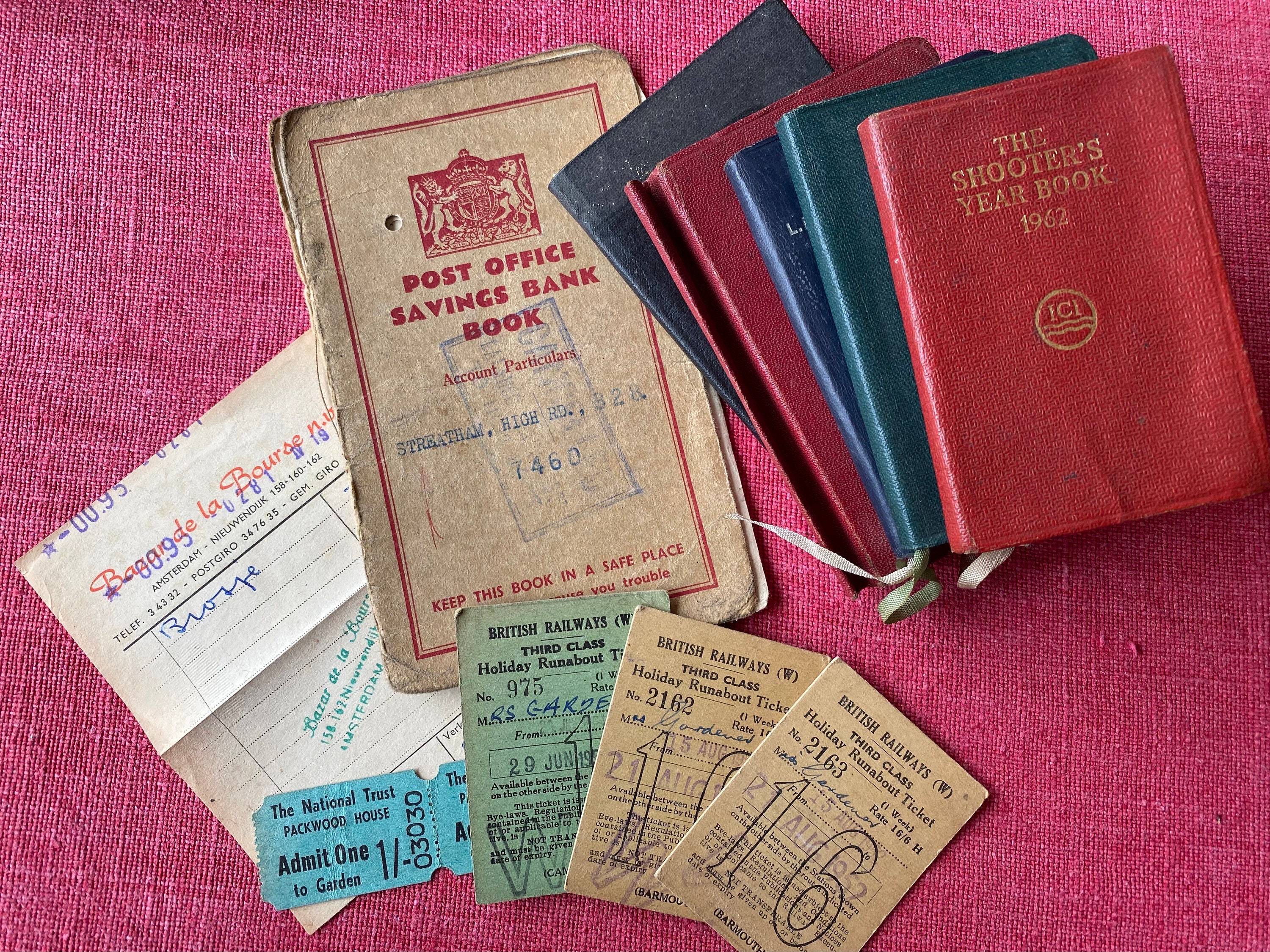 1960s Train Tickets - Etsy