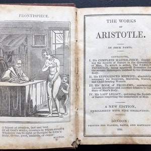 The Works of Aristotle in Four Parts - Walker Davis & Matthew 1838