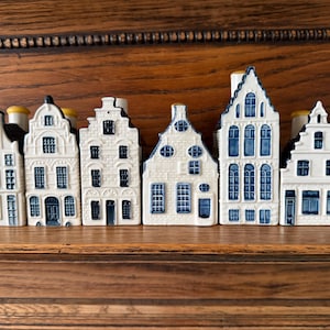 Klm Blue Delft Houses - Etsy UK