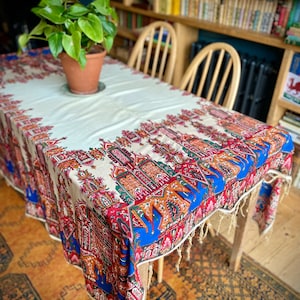 Vintage Textiles from India - Throw / Tablecloth